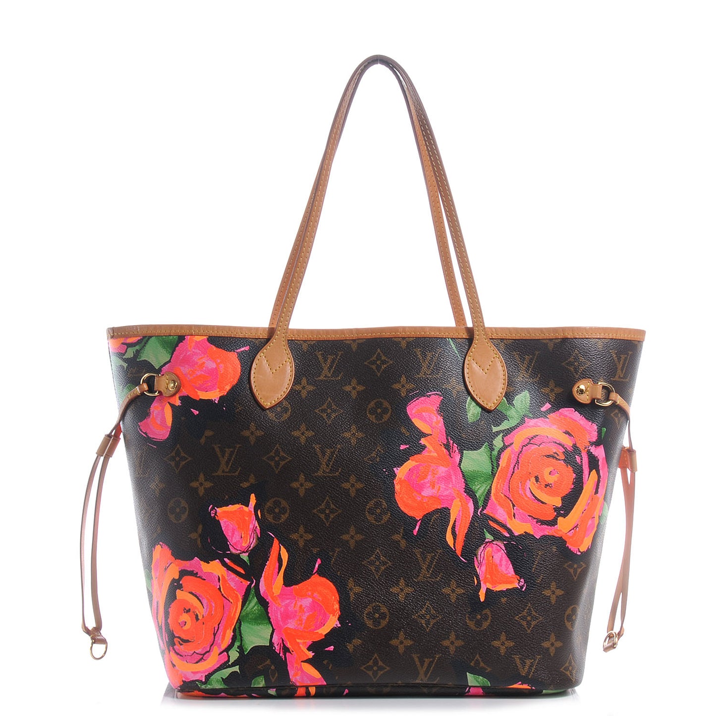 Monogram Roses Neverfull MM