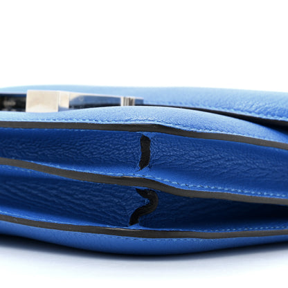 Hermes Chevre Mysore Constance 18 Bleu Hydra 9 of 11
