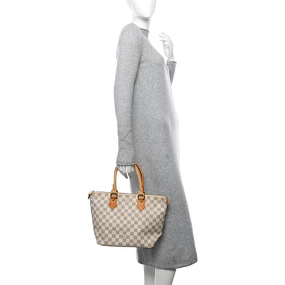 Louis Vuitton Damier Azur Saleya PM 2 of 17