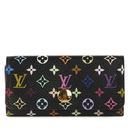 Louis Vuitton Monogram Multicolor Multicles 4 Key Holder Black Grenade 1 of 7
