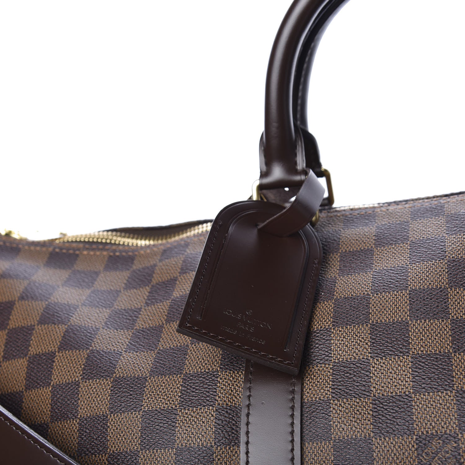 Louis Vuitton Damier Ebene Keepall Bandouliere 55 8 of 12