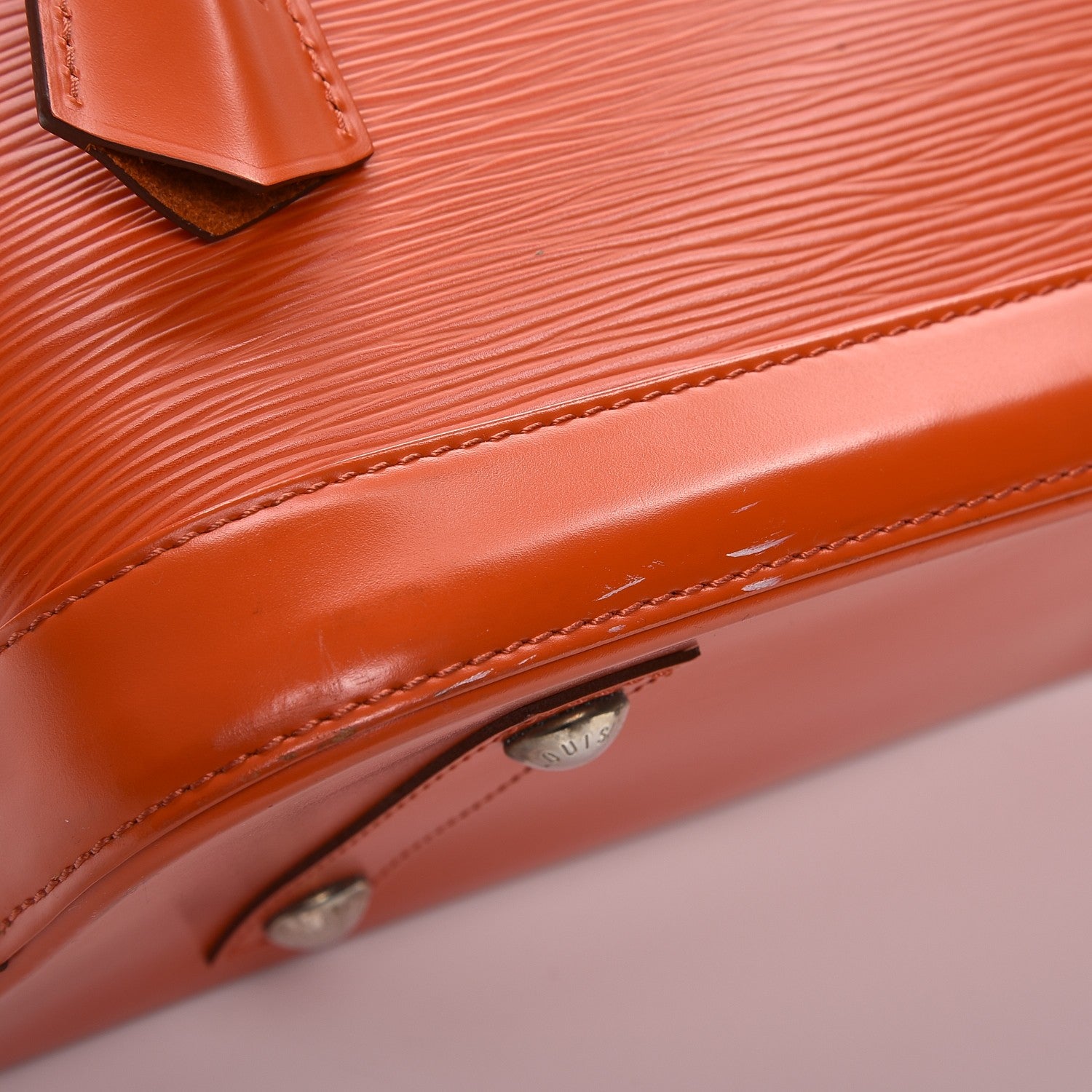 Louis Vuitton Epi Alma PM Piment 9 of 11