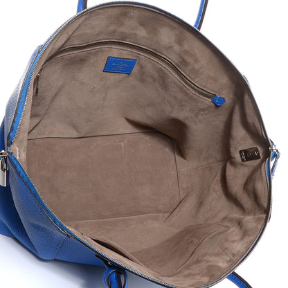 Louis Vuitton Taurillon Soft Lockit MM Outremer 5 of 8