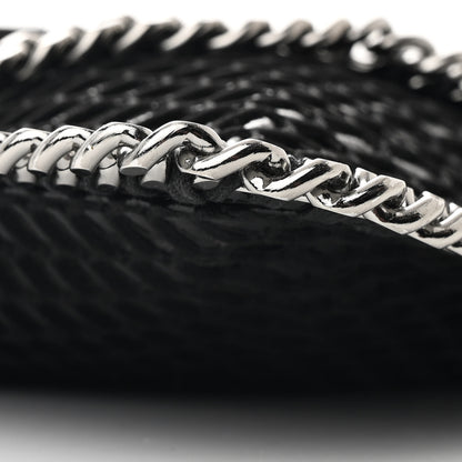 Stella McCartney Patent Net Fold Over Falabella Clutch Black 8 of 8