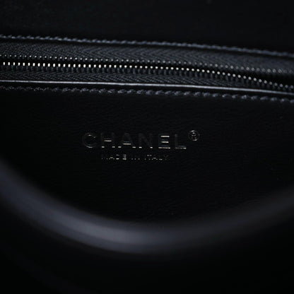 Chanel Lambskin Quilted Small Trendy CC Dual Handle Flap Bag So Black 8 of 10