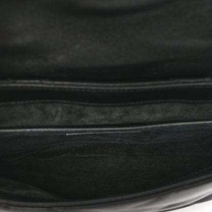 Saint Laurent Lambskin Quilted Le 57 Diamond Shoulder Bag Black 5 of 9