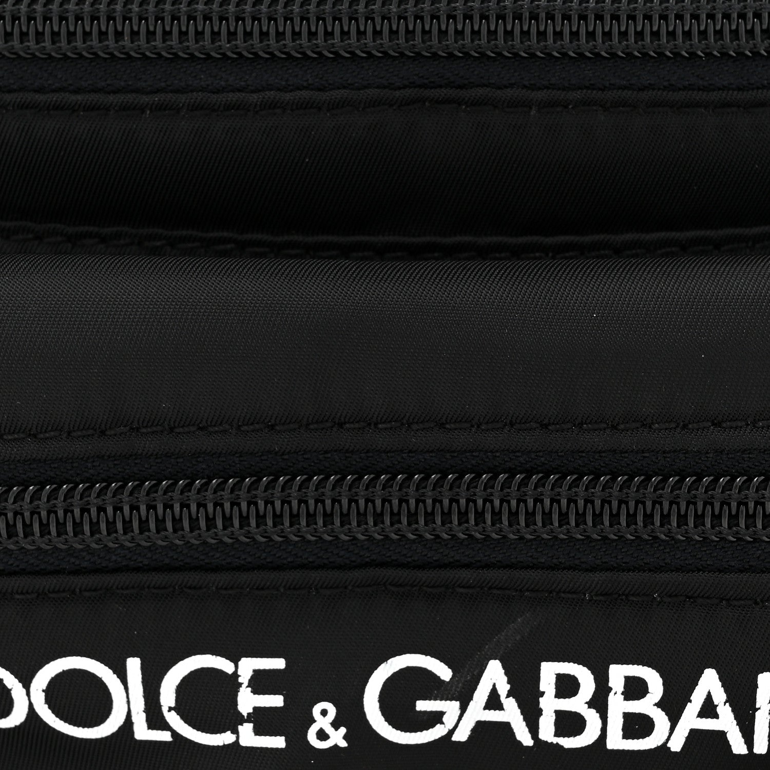 Dolce & Gabbana Nylon Logo Belt Bag Black 8 of 10