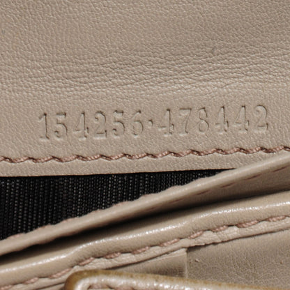 Gucci Guccissima Abbey Continental Wallet Off White 7 of 7