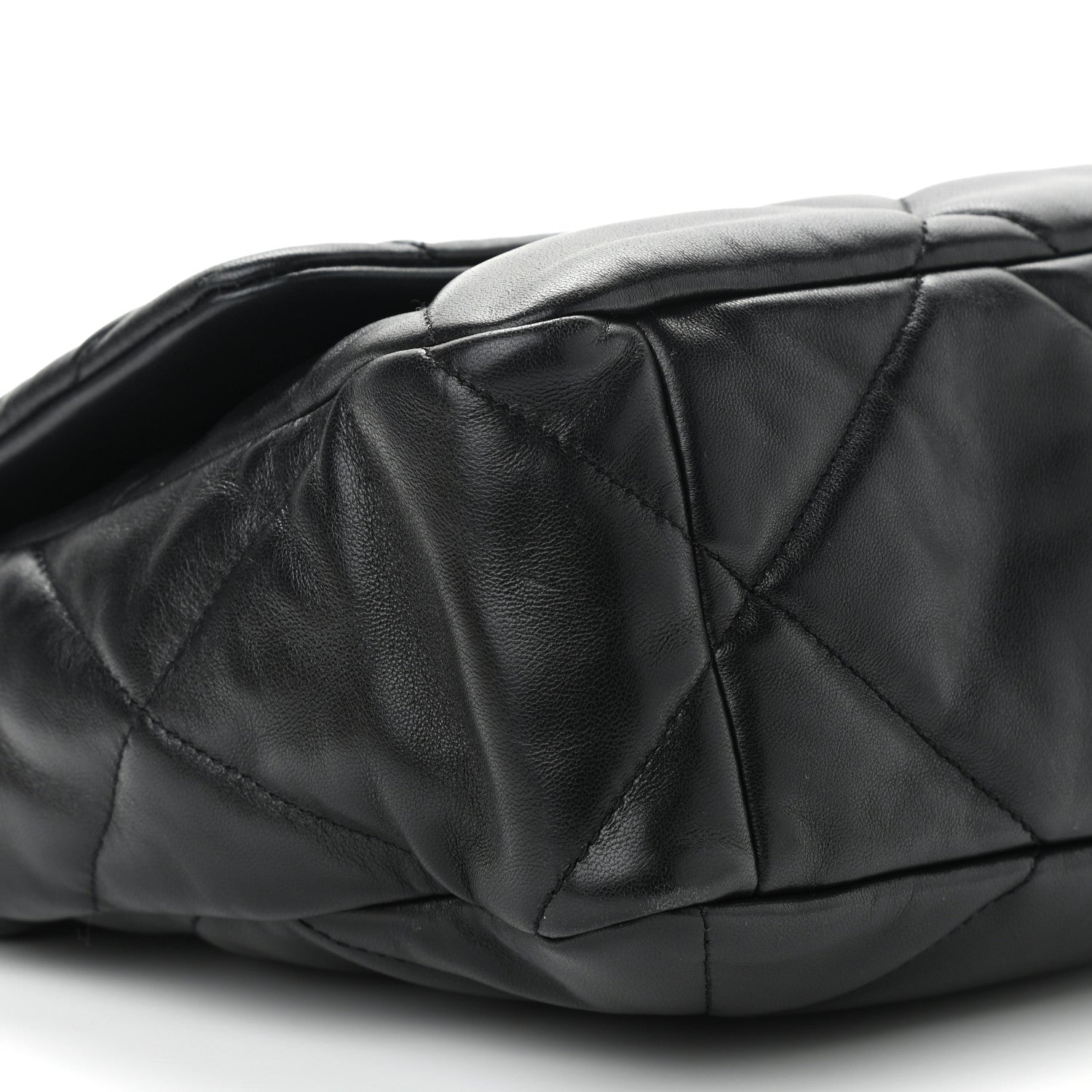 Chanel Lambskin Quilted Large Chanel 19 Flap Black 9 of 11
