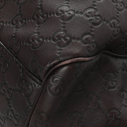 Gucci Guccissima Signature Large Sukey Tote Chocolate 10 of 14