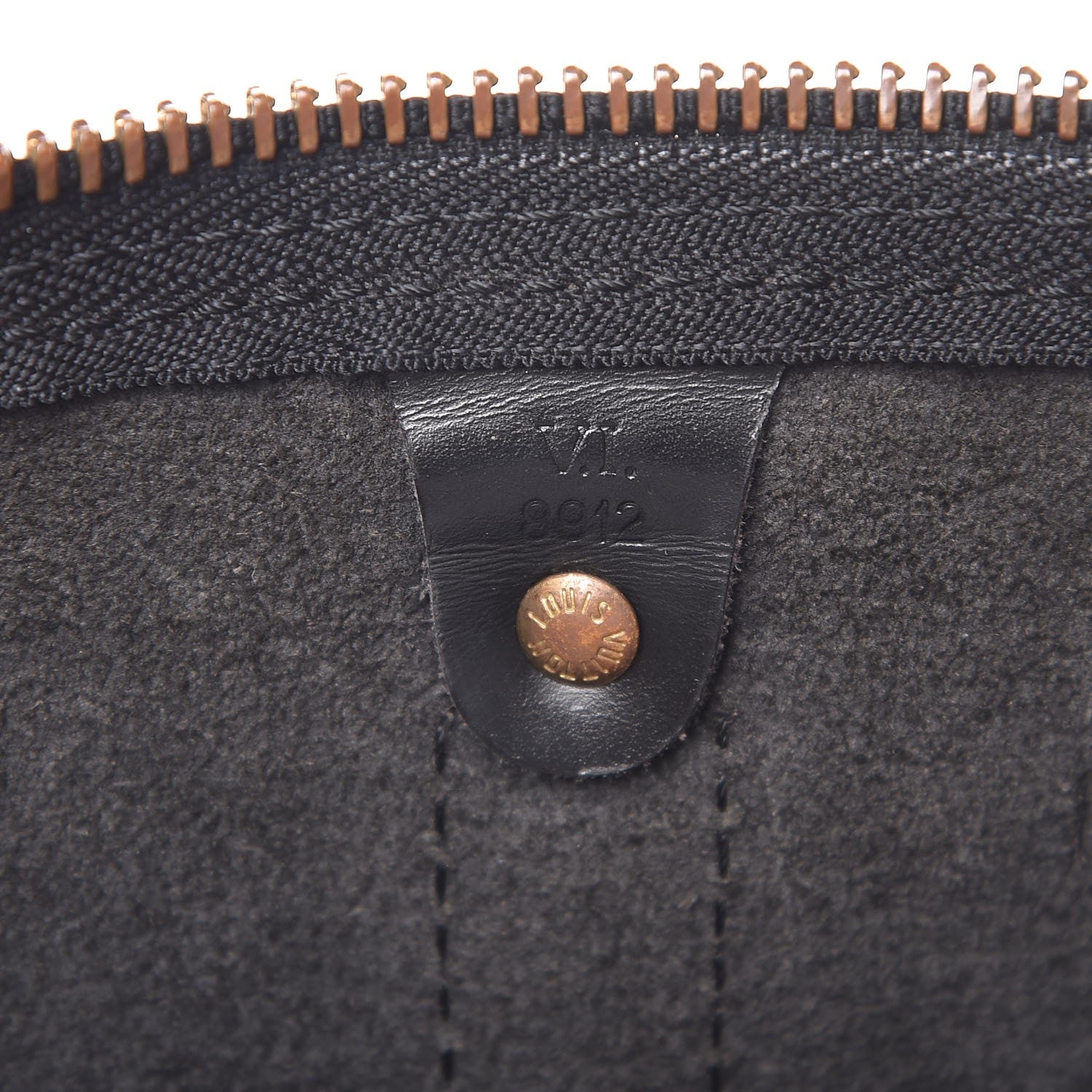 Louis Vuitton Epi Keepall 45 Black 6 of 13