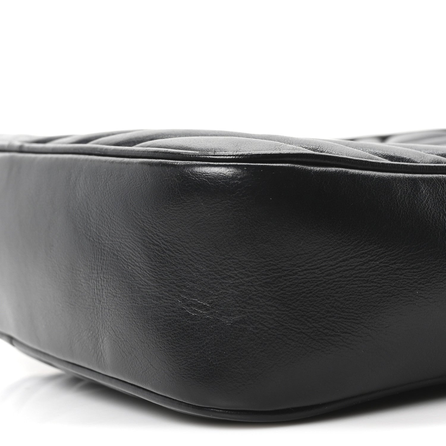 Saint Laurent Calfskin Matelasse Monogram Lou Camera Bag Black 10 of 10