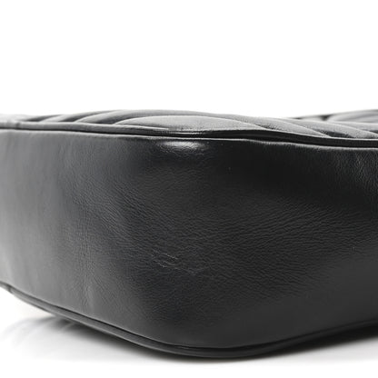 Saint Laurent Calfskin Matelasse Monogram Lou Camera Bag Black 10 of 10