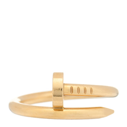 Cartier 18K Yellow Gold Juste Un Clou Ring 58 8.25 1 of 5