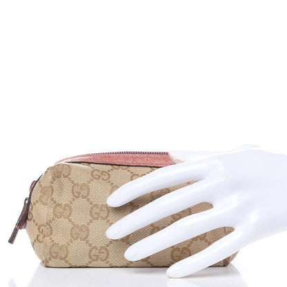 Gucci Monogram Small Cosmetic Case Pink 2 of 14