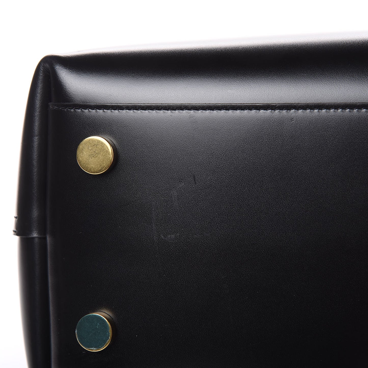 Calfskin Large Paris Shopper Tote Black