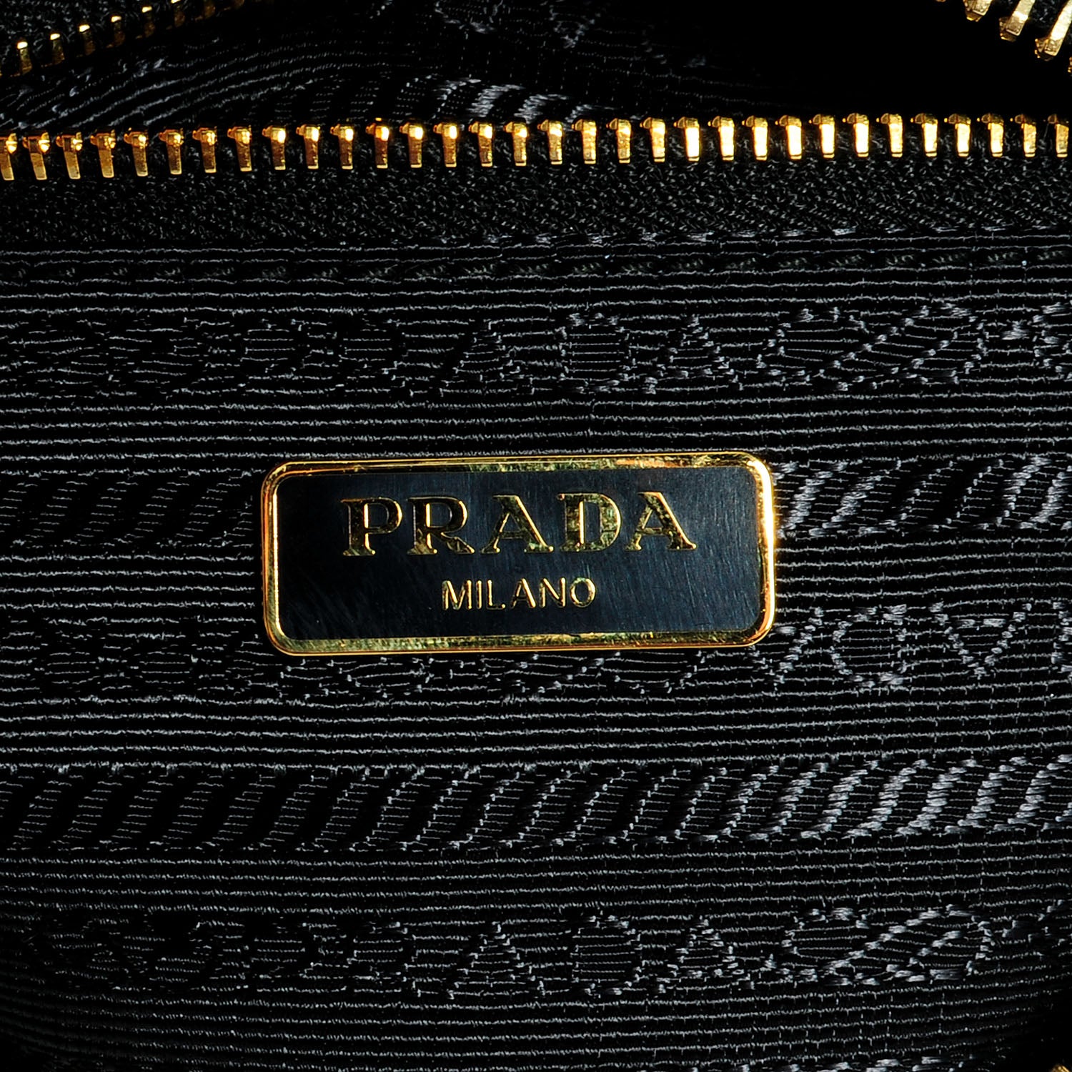 Prada Vitello Daino Pochette Bag Black 6 of 9