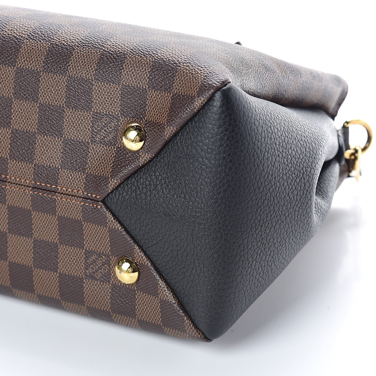 Louis Vuitton Damier Ebene Cuir Taurillon Brittany Black 9 of 9