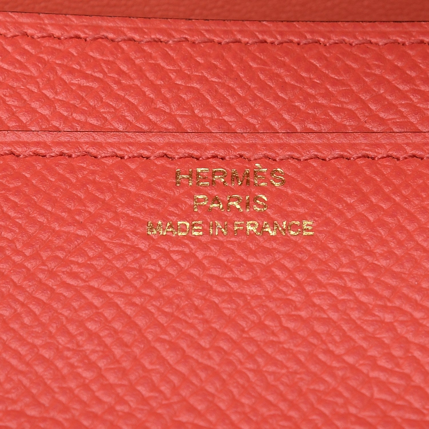 Hermes Epsom Constance Long Wallet Rose Jaipur 5 of 7
