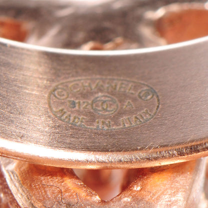 Chanel Marquise Crystal CC Logo Ring 7 Pink 4 of 5