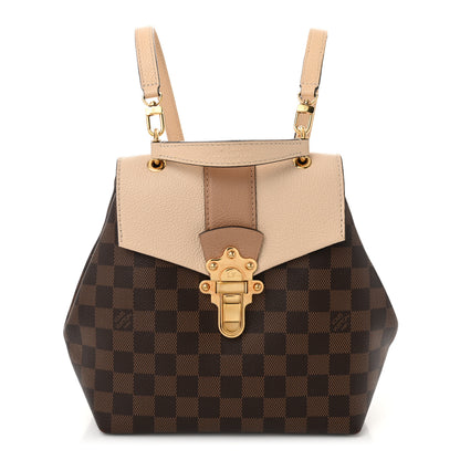 Louis Vuitton Damier Ebene Clapton Backpack Creme 1 of 11
