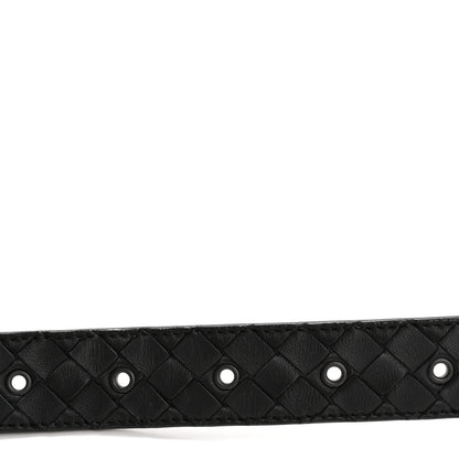 Bottega Veneta Nappa Intrecciato Belt 80 32 Black 4 of 7