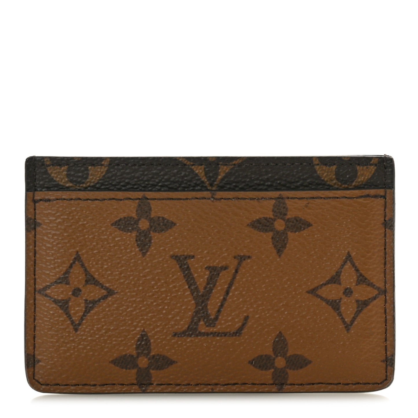 Reverse Monogram Card Holder