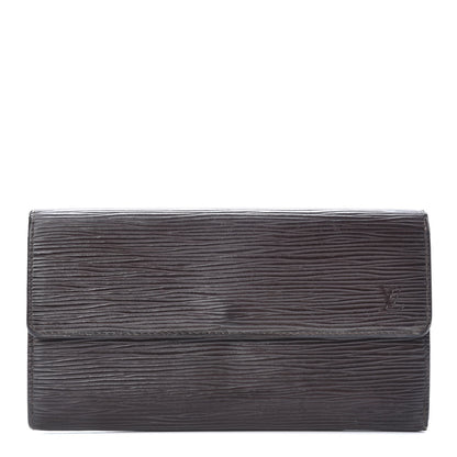 Louis Vuitton Epi Sarah Wallet Moka 1 of 16