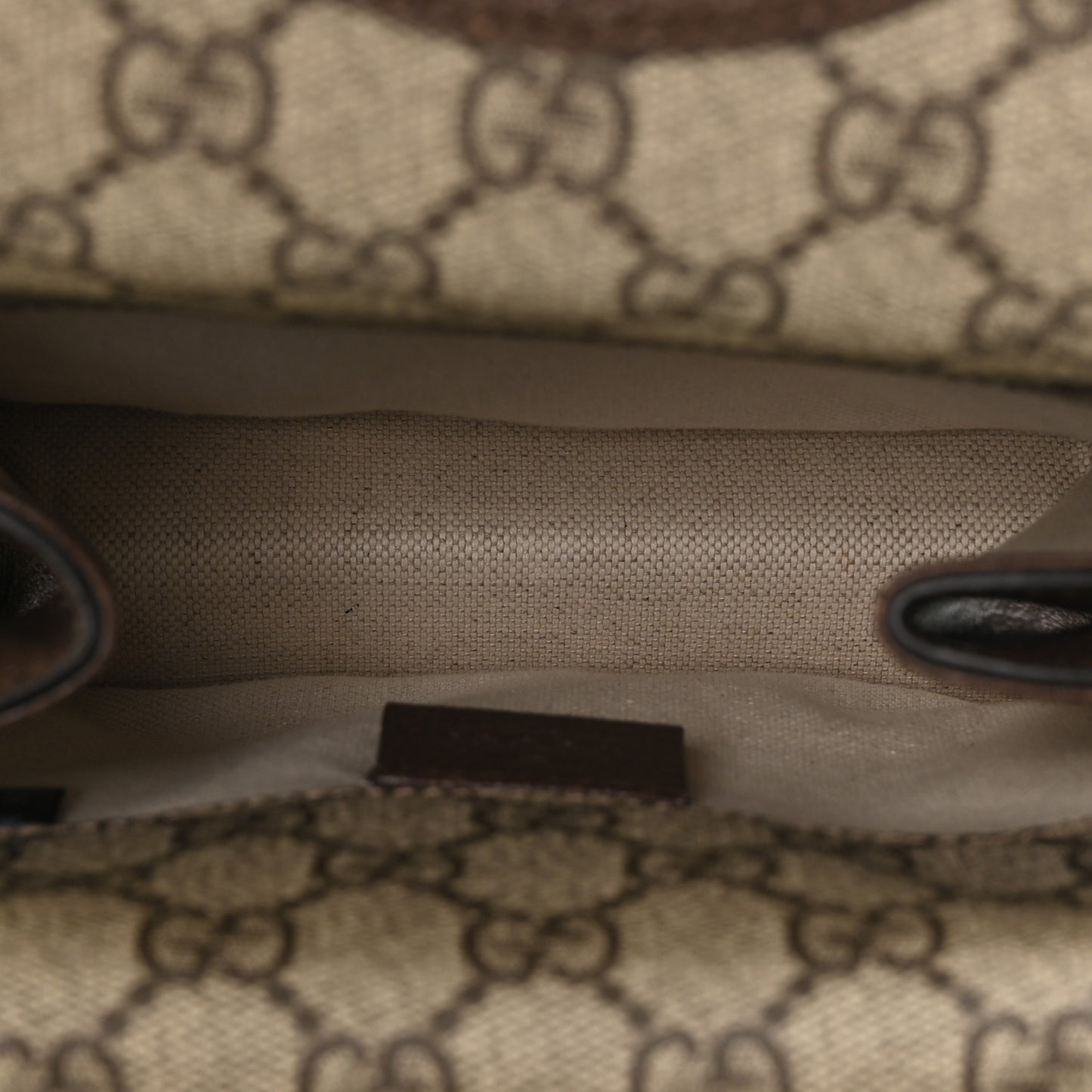 GG Supreme Monogram Web Small Neo Vintage Double Flap Messenger Bag Beige New Acero