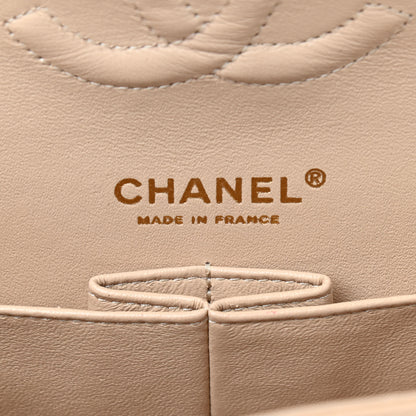 Chanel Caviar Quilted Medium Double Flap Beige Clair 8 of 11