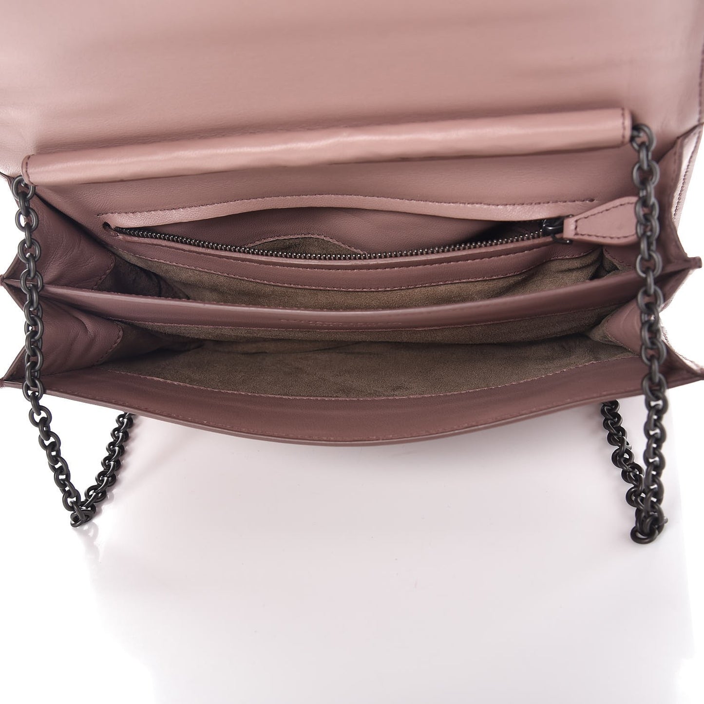 Nappa Karung Medium Montebello Shoulder Bag Desert Rose