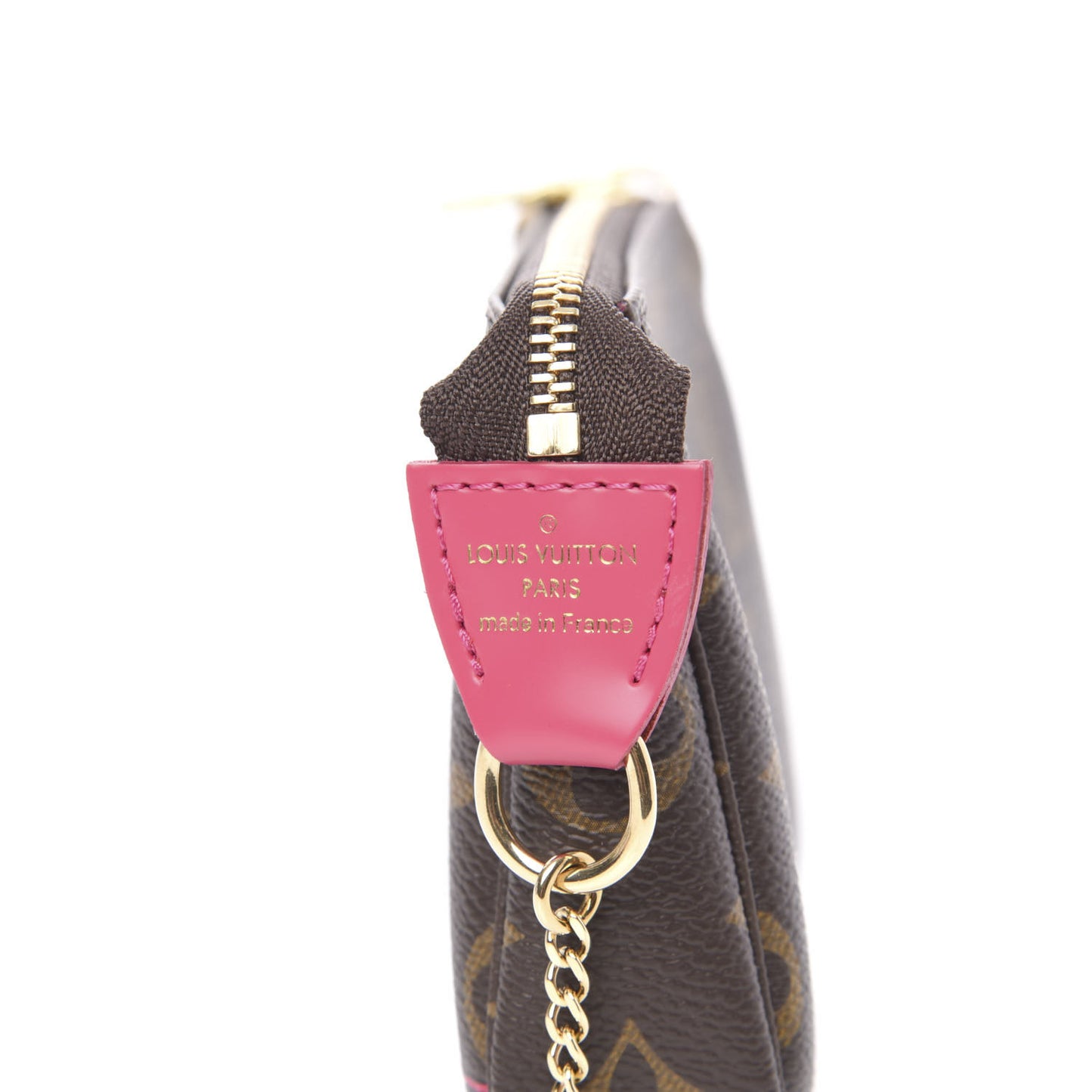 Monogram 2020 Christmas Animation Roller Coaster Mini Pochette Accessories Pivoine