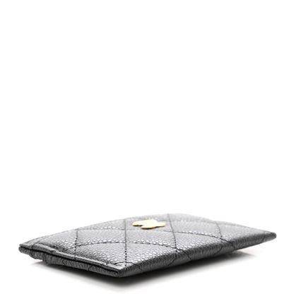 Chanel Caviar Quilted Card Holder Black 4 of 9