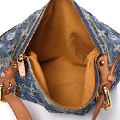 Louis Vuitton Monogram Denim Baggy PM Blue 5 of 10