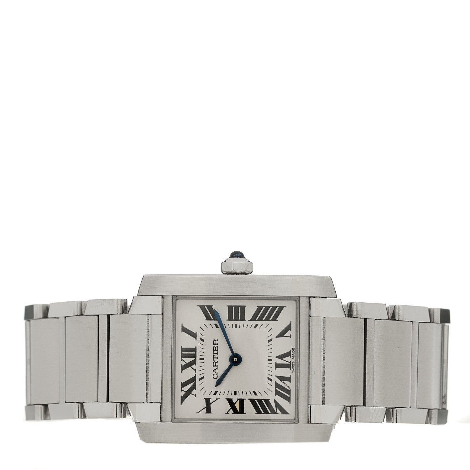 Cartier Stainless Steel 25mm Tank Francaise Quartz Watch 2 of 6