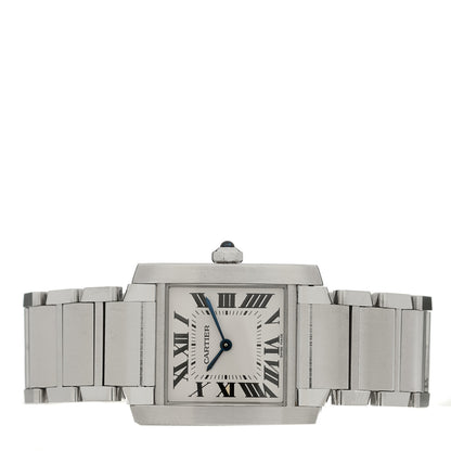 Cartier Stainless Steel 25mm Tank Francaise Quartz Watch 2 of 6