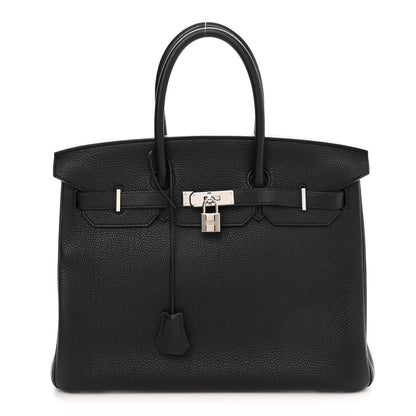 Hermes Togo Birkin 35 Black 1 of 12