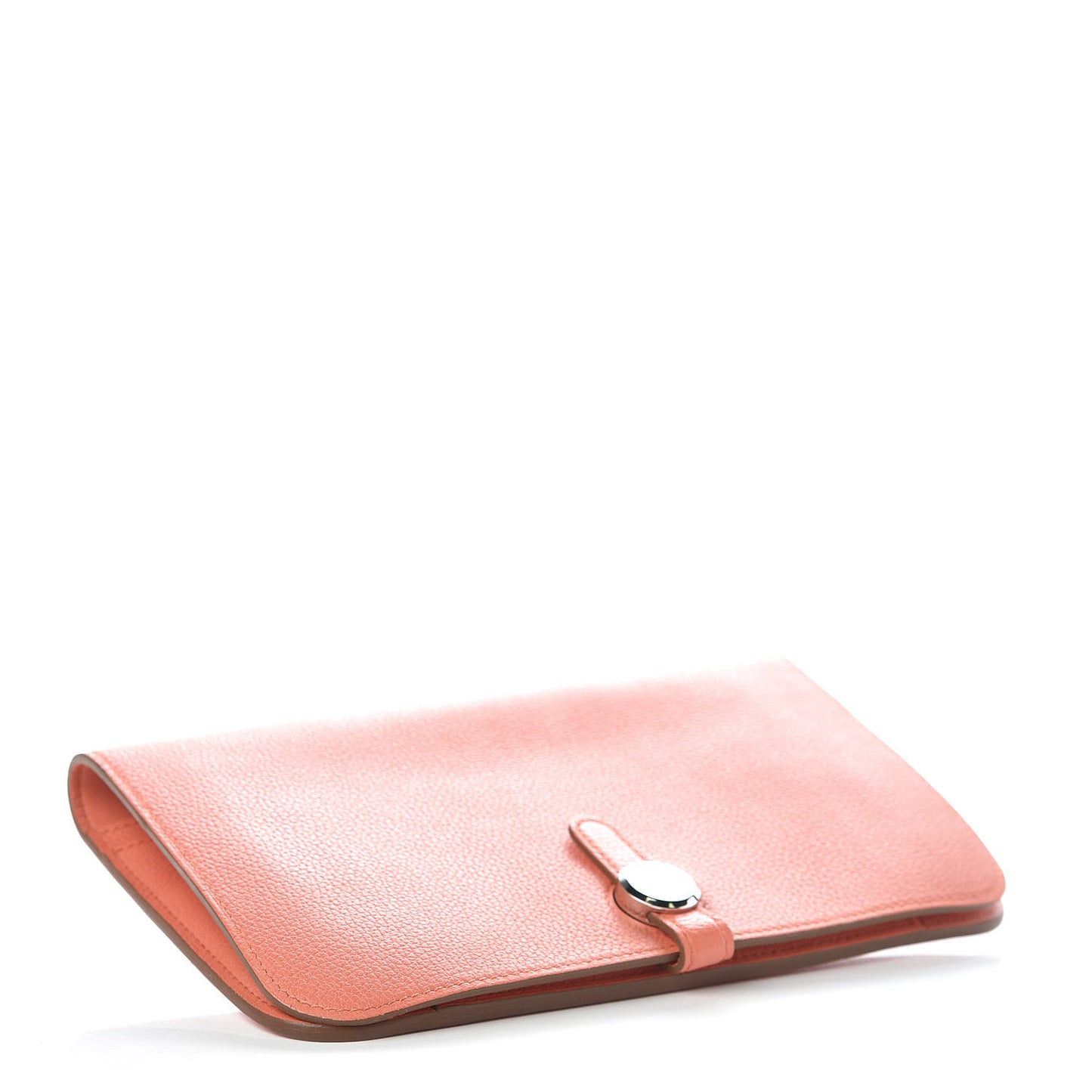 Togo Dogon Duo Wallet Rose Thè