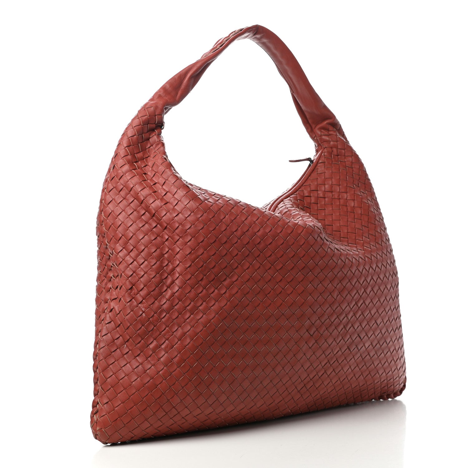Bottega Veneta Nappa Intrecciato Maxi Veneta Hobo Tea 4 of 9
