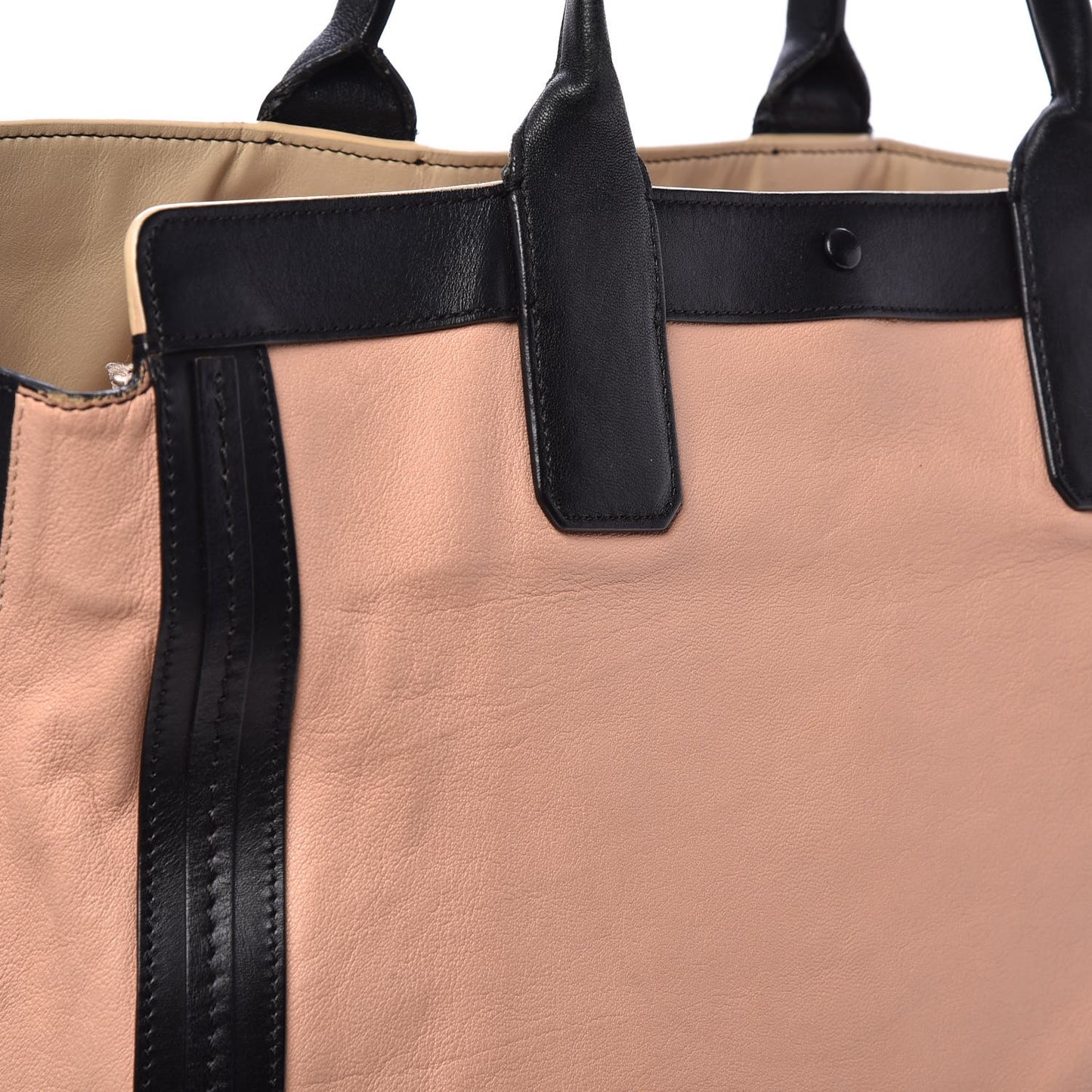 Calfskin Medium Alison East West Tote Anemone Pink