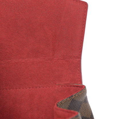 Louis Vuitton Damier Ebene Caissa Clutch Cherry 9 of 11
