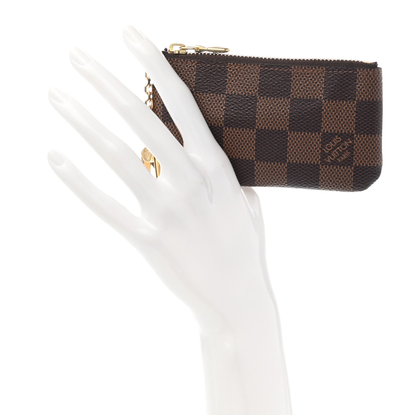 Damier Ebene Key Pouch