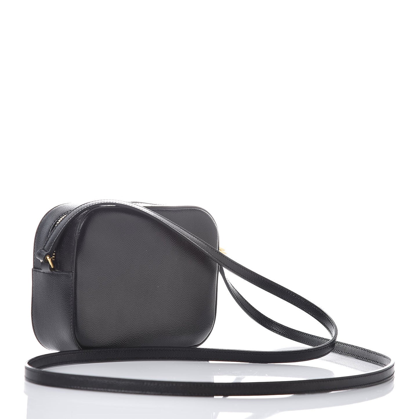 Grain De Poudre Small Classic Monogram Camera Bag Black