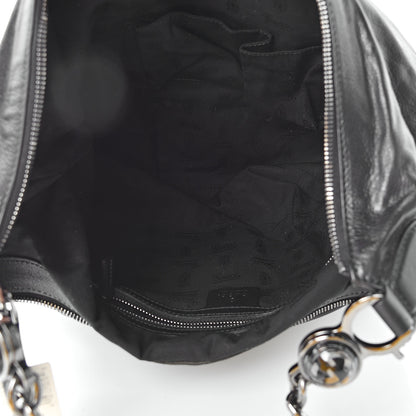 Gucci Calfskin Medium Galaxy Hobo Black 5 of 10
