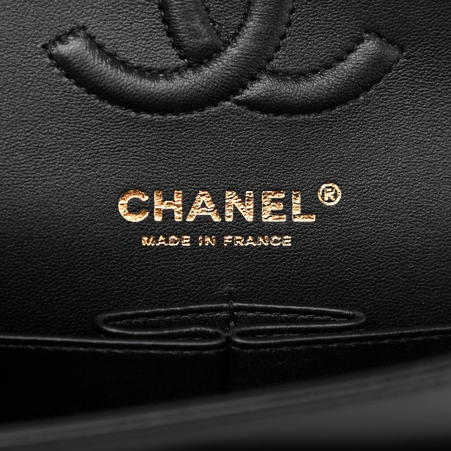 Chanel Lambskin Quilted Small Double Flap Black 6 of 9