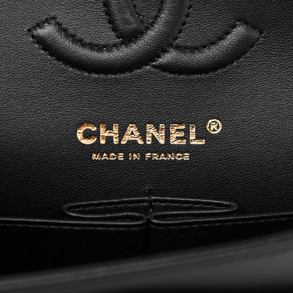 Chanel Lambskin Quilted Small Double Flap Black 6 of 9