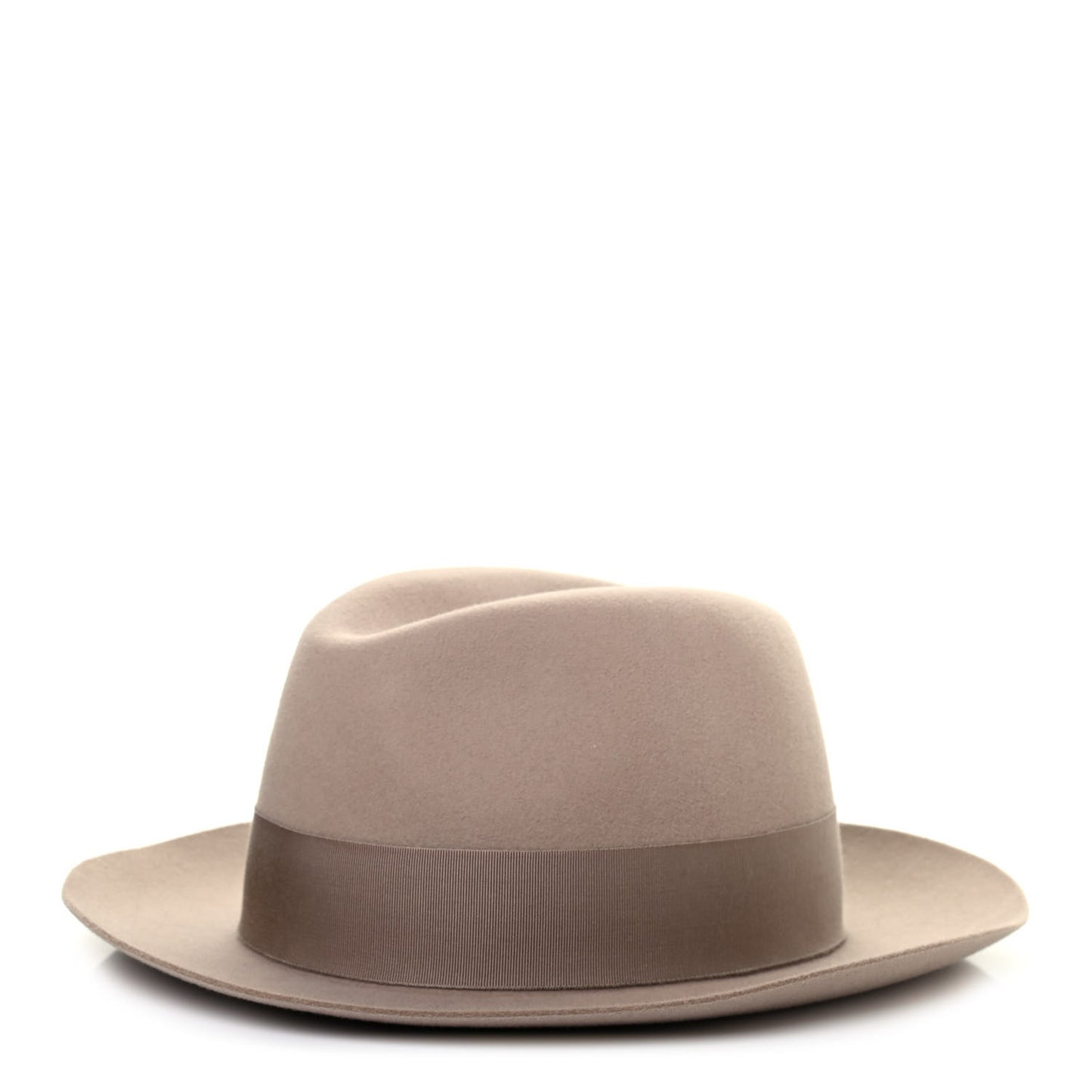 Rabbit Felt Hat 59 Marron Glace