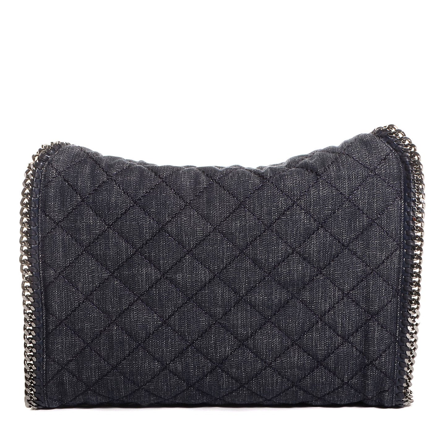 Denim Quilted Small Baby Bella Tote