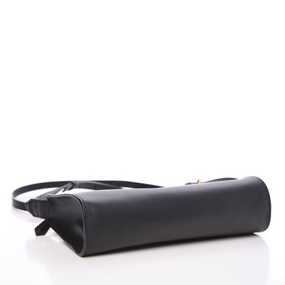 Fendi Vitello Baltico Mini Pouch Crossbody Pouch Black 4 of 7