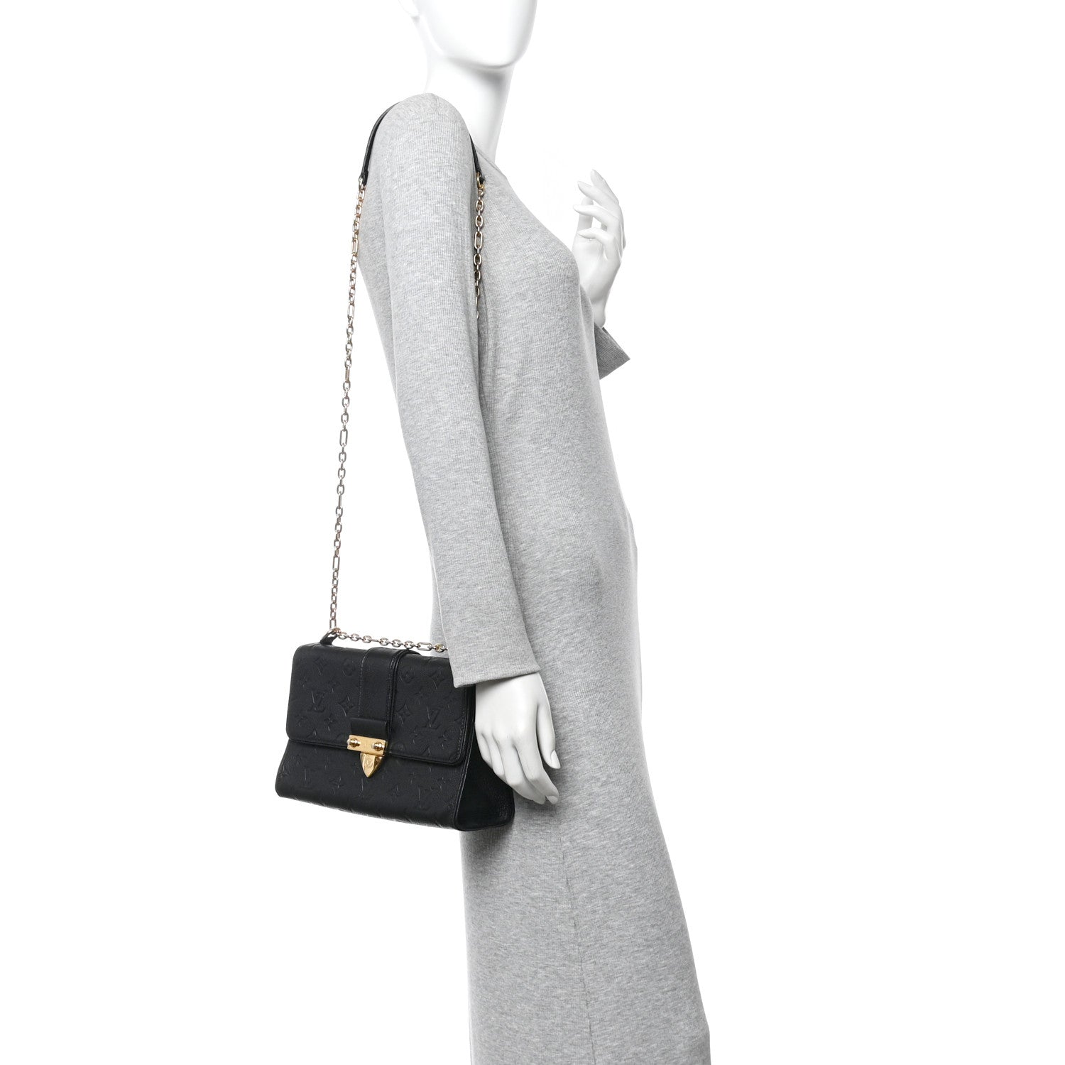 Louis Vuitton Empreinte Saint Sulpice PM Black 2 of 15